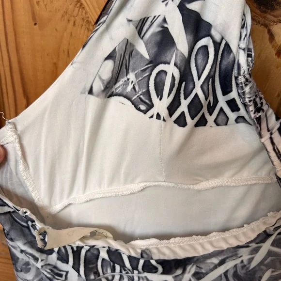 Women’s black and white sundress/cover up. - Picture 6 of 6